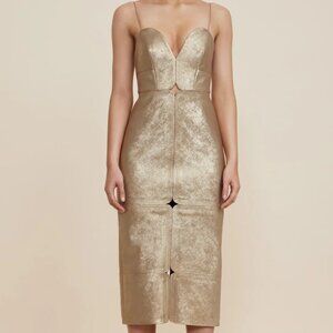 Acler midi dress